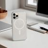 High-transparency mobile phone case Magnetic suction 2-in-1 PC + TPU ultra-thin, suitable for Apple Magsafe, supports GRS environmental 