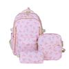 Schoolbag Small Fresh Bow Backpack Junior High School Student College Student Campus School Bag Lightweight Burden Reduction Backpack