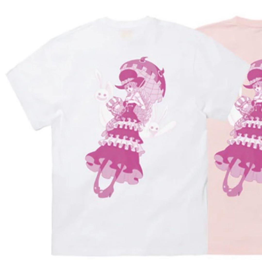 

[USED] Sold-out FR2 One Piece (Perona) collaboration T-shirt in white