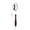 304 Stainless Steel Western Tableware Knife Fork Spoon Dessert Fork Spoon Solid Wood Handle Fork Spoon Steak Knife Restaurant