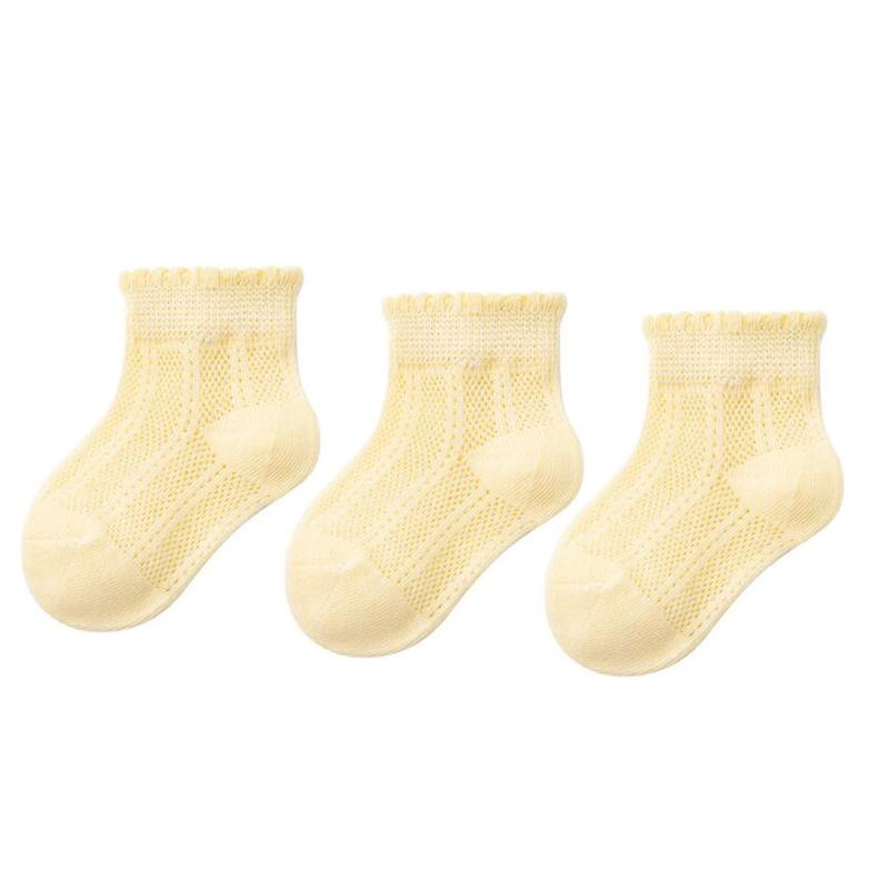 3Pair/lot New Summer Thin Boys and Girls Baby Socks