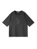 Shuangtian Spring 2026 Plus Size Women's Cartoon Round Neck Short Sleeve T-Shirt W-275