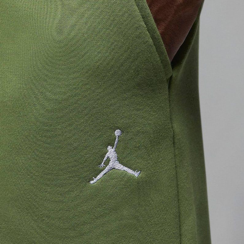 Jordan ESSENTIALS Knitted Sweatpants Men's Light Olive Moderate Cuffed Pants FJ7779-340