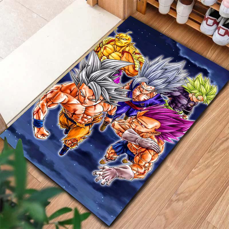 Dragon Ball Z Carpet Rug For Living Room Bedroom Home Sofa Decoration,kids Play Nonslip Floor Mat