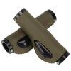 Artificial Leather Bicycle Grips Liquid Silicone Palm Pad Shock Absorption Handlebar Cover for Bike