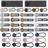12/16/24/26 Pcs Button Style Button Extenders Strong Elasticity Easy Install Waist Extender Buttons Metal No Sew Extensions