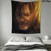 THE WALKING DEAD Wall Tapestry Aesthetic Wall Hanging Printed Fabric Blanket Decorative Tapestries for Bedroom Living Room Home Decor