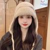 Thickened Bonnet Caps Warm Lei Feng Hat Fashion Woolen Crochet Bonnet  Outdoor