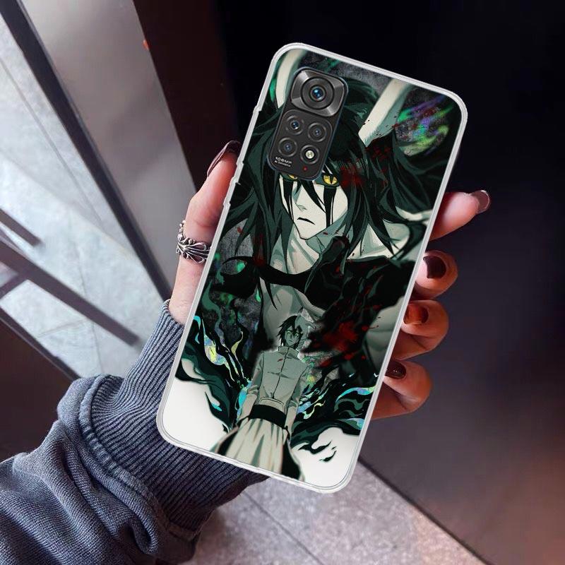 

Чехол для телефона Bleach Улькиорра Сифер 4 для Xiaomi Redmi Note 15 14 14S 13 12S 12 Pro Plus 11S 11 10S 10 4G Cover 11E 11T 5G Печать F Redmi Note 12 Pro 5G