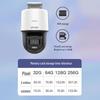 HIKVISION Telecamera di Sicurezza di Rete PTZ Full-Color 4MP PoE spina CN (adattatore incluso)