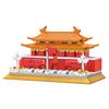World Famous Historical Architecture Tiananmen Micro Diamond Block China Beijing Tianan Men Model Brick Nanobrick Toy Collection