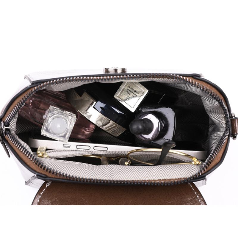 Luxus Designer Einfarbig Damen Kleine Handtasche Mode Schulter Messenger Bag Damen PU Leder Shell Umhängetasche KTB