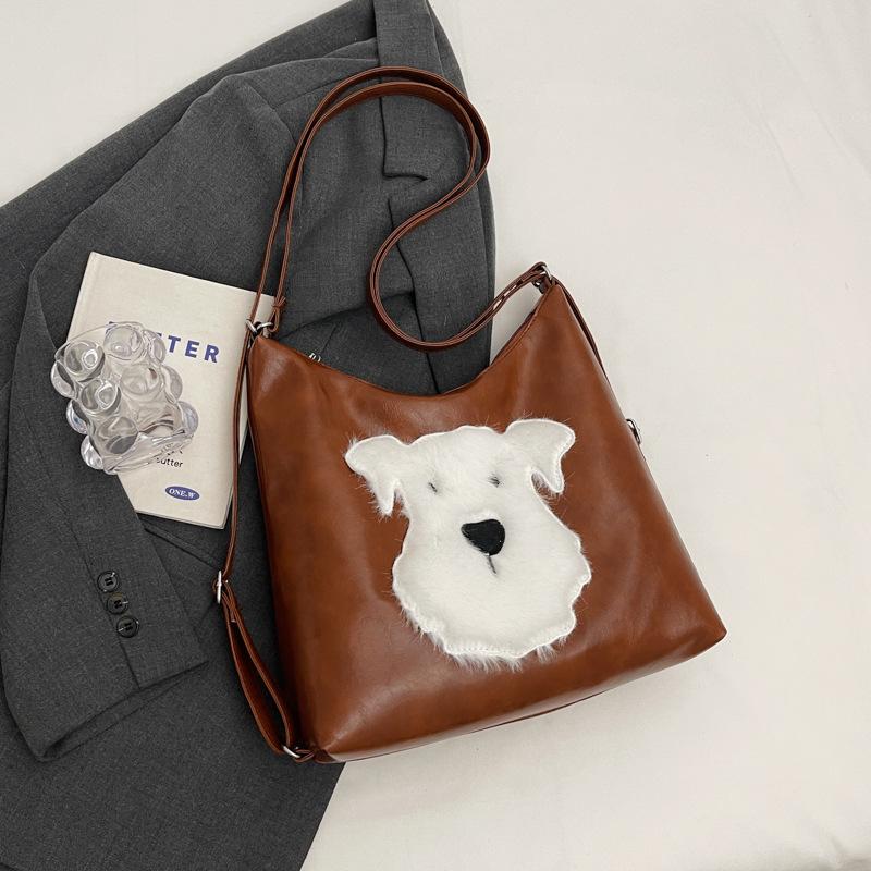 Casual commuting large-capacity women's backpack new fashion niche design shoulder tote bag