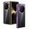 For Honor Magic V5 Vs3 V3 Case Clear Glossy Electroplating PC Hard Case Cover