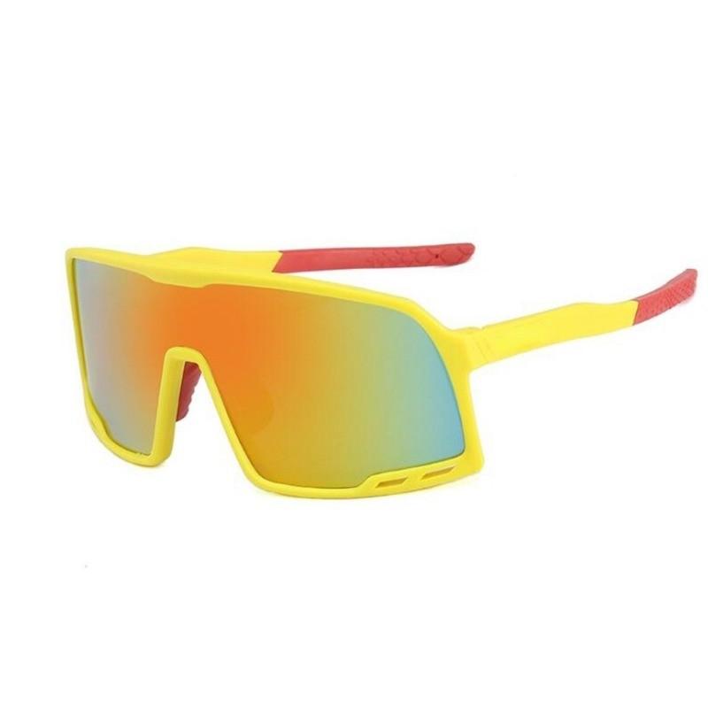

Cycling Glasses UV400 Anti-Fog Lightweight Portable Outdoor Bicycle Running Driving Sports Goggles жёлтый