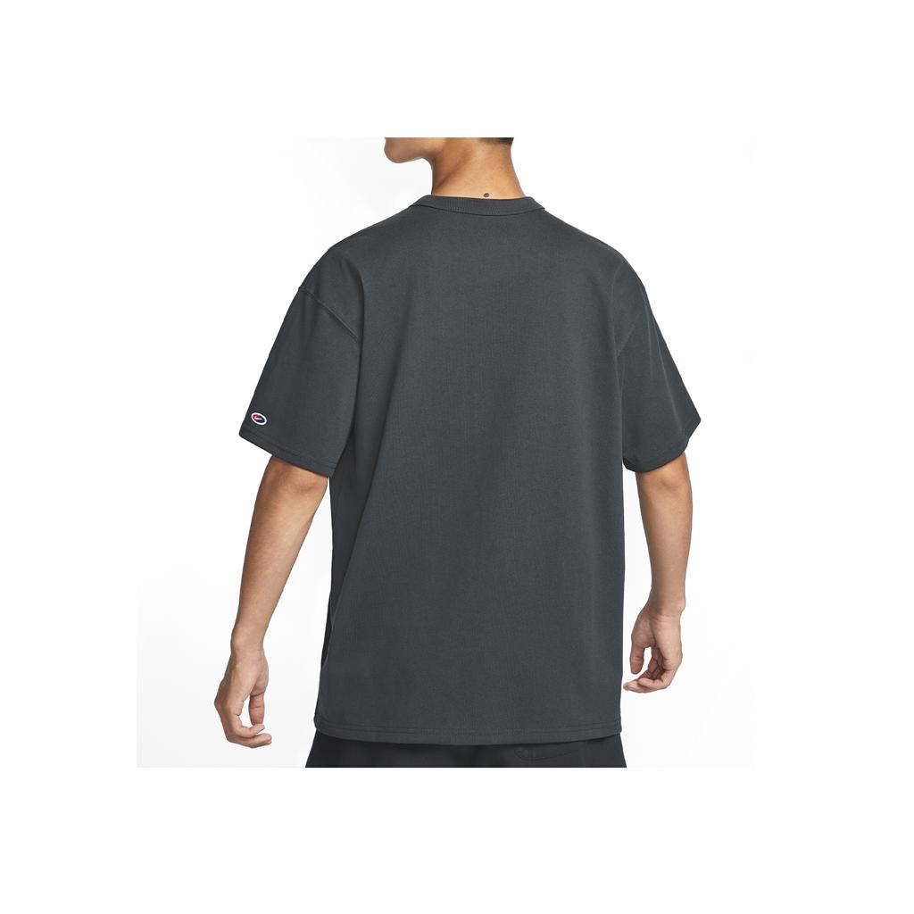 Nike Sportswear Premium Essentials Letter Print Crew Neck Short Sleeve T-Shirt Men Tops Gray Black HQ1570045