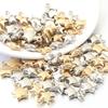 50Pcs/lot CCB Star Bead Pendant Popular Simple Loose Charms for Jewelry Making Accessories DIY Necklace Bracelet Keychain