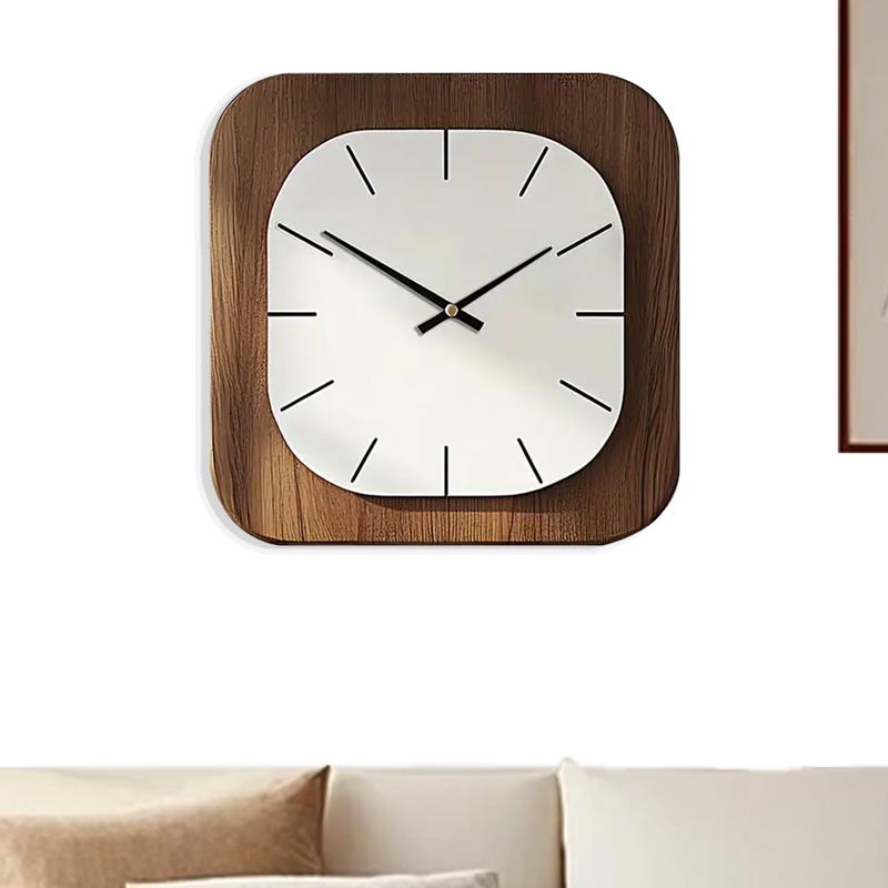 Stille quadratische Acryl-Wanduhr Kunstuhren geeignet für Zuhause Küche Wohnzimmer Schlafzimmer Heimdekoration.