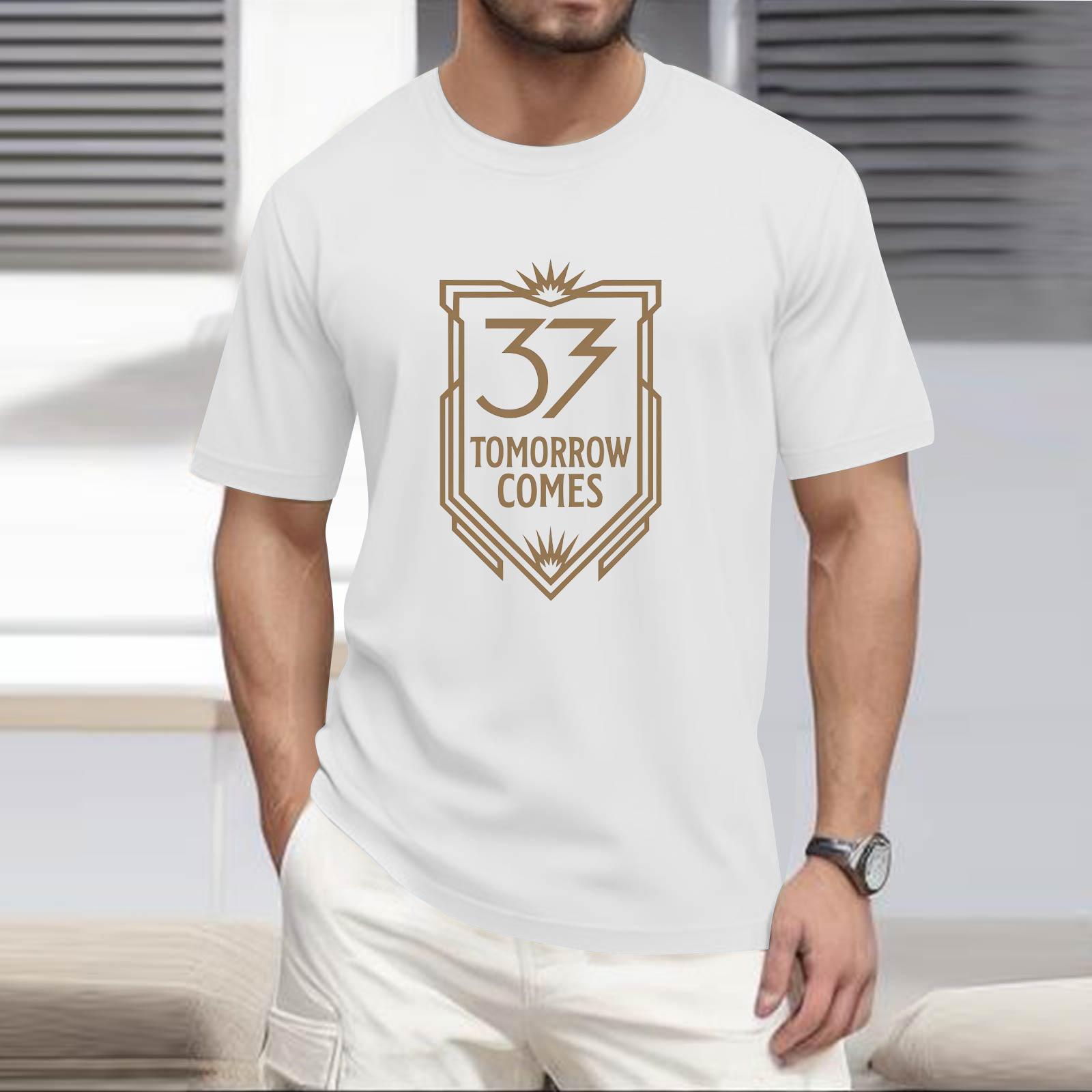 

Стильная и повседневная мужская футболка с круглым вырезом, свободного кроя, с короткими рукавами. XL