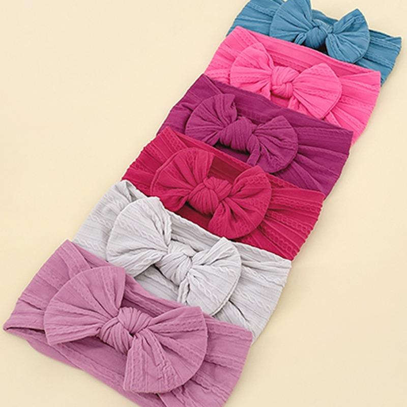 6-Color combination baby headband, fontanelle hat, princess, baby and child cute, no head restraints, bow, baby headband.
