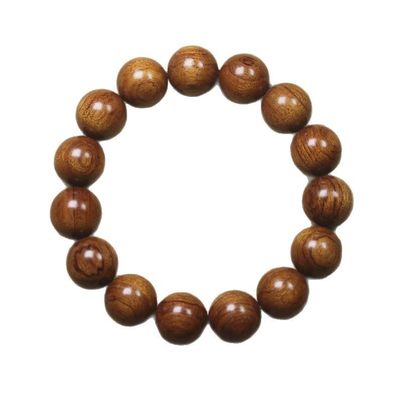 Men's Rosewood Wooden Prayer Bead Bracelet Literary Fashion Jewelry Gift