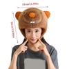 Murmeltier Kopfbedeckung Foto Accessoire Elastisches Band Kinder Party Thema Event