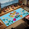 Mr. Men Little Miss Large Size Mouse Pad Large Gaming Table Cushion Non-slip Laptop Tablet Big Mousepad XXL Mat Mini PC Playmat With Lock edge