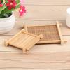 Bamboo Tea Cup Mat Wooden Coaster Tea Set Kitchen Accessories Pla Coaster