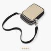 Double Zipper Women Small Crossbody Phone Bag Waterproof Multi Pocket Female Mini Shoulder Bag FLAP with Double Zipper for Daily Travel