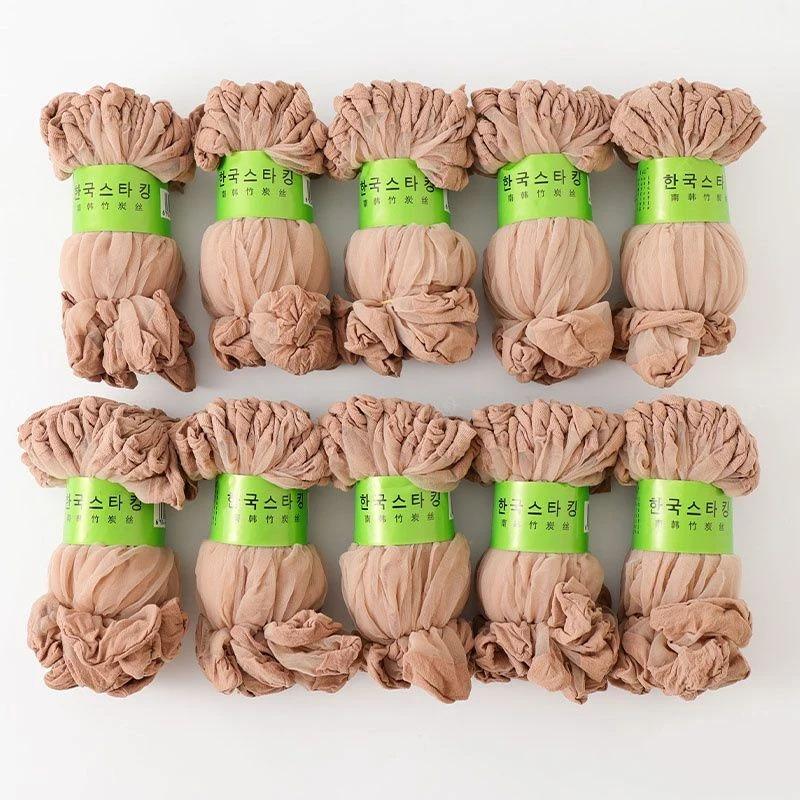 ! Hochwertiges Damen Samt Socken Pack Weiblich Sommer Dünne Seide Transparent Sexy Knöchel Nylon Socken Set