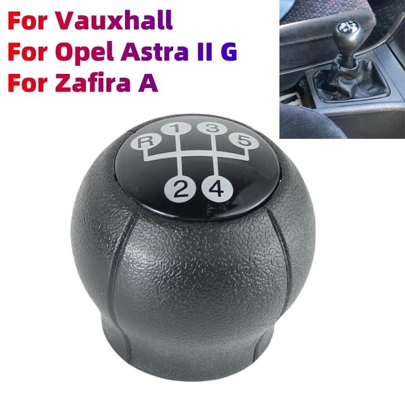5 Speed For Opel Vauxhall Astra II G Zafira A 1998-2010 Gear Shift Knob With Gaiter Boot Cover Handbrake Case Cars Accessories