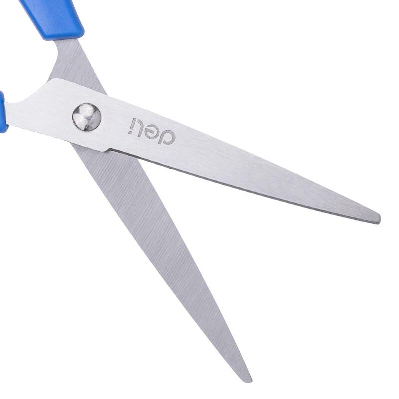 Deli 12-Pack Stainless Steel Office Scissors