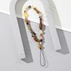 Hot Sale Bohemian Color Acrylic Beaded Mobile Phone Chain Fashion Mobile Phone Case Hanging Chain Short Hanging Accessories