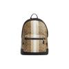 West 32 Gestreifter Klassischer Monogramm Reißverschluss Rucksack Unisex Rucksack Khaki Mehrfarbig CQ629-QBE7V