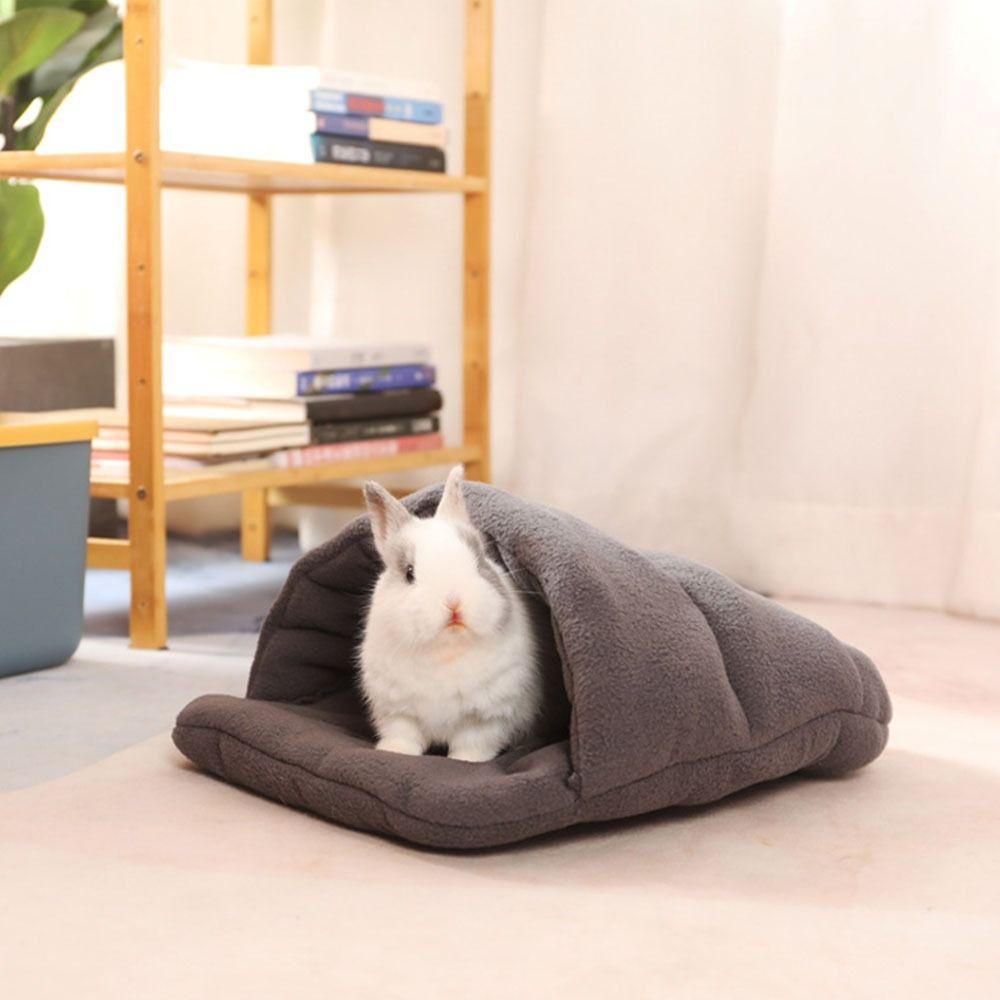 Plush Hamster Cat Nest Soft Pet Warm Sleeping Nest  For Bunny/Teddy Kennel/Pig/Hamster//Cat/Ferrets