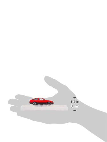 Inno Models 1/64 Toyota Corolla Levin AE86 Red/Black Replacement Wheel Set with Decals (Finished Model)