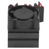 RC Motor Cooling Fan Heatsink Fan RC Accessory for Traxxas 118 Remote Control Car Black