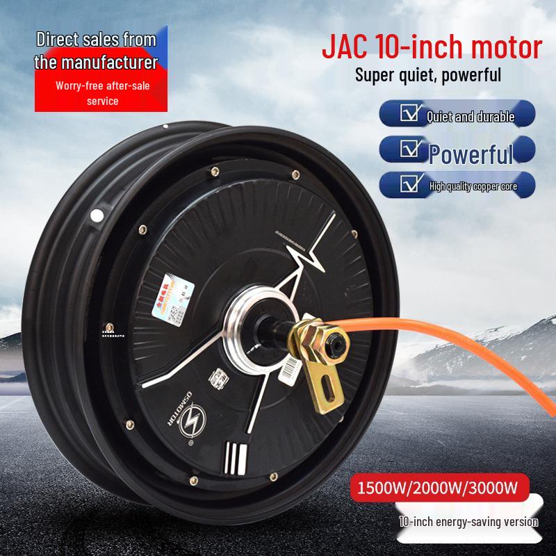 Jieshun High-Speed Electric Motorcycle Motor 1500W-3000W (48V/60V/72V)