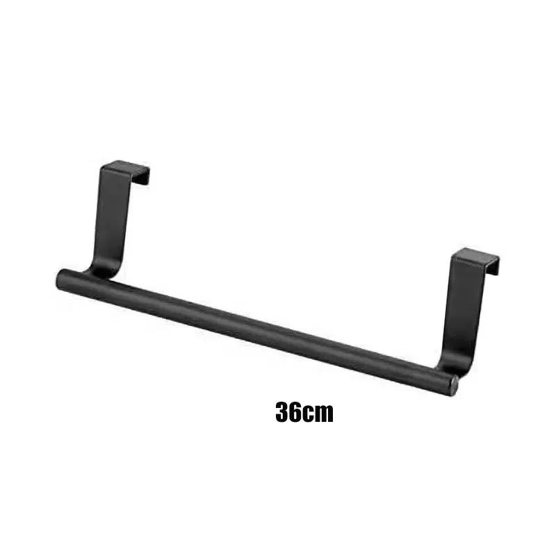 

Вешалка для полотенец из нержавеющей стали, многоцелевая, однодверная, для ванной комнаты, кухонный шкаф, вешалка для полотенец, полка, вешалка для тряпок без проколов