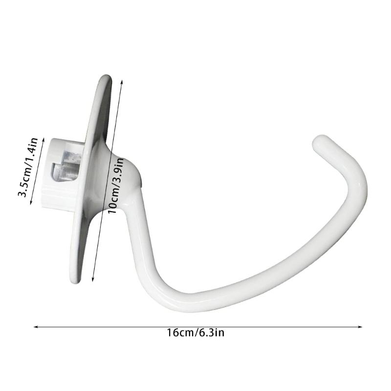 Multifuntional Dough Hook Efficient Mixing Hook Kneading Hook Aluminum Dough Hook Suitable for Pizza and Bread Doughs