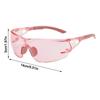 Colorful Work Goggles Transparent Anti-Fog Goggles Simple Safety Glasses  for Work/Lab/Cycling