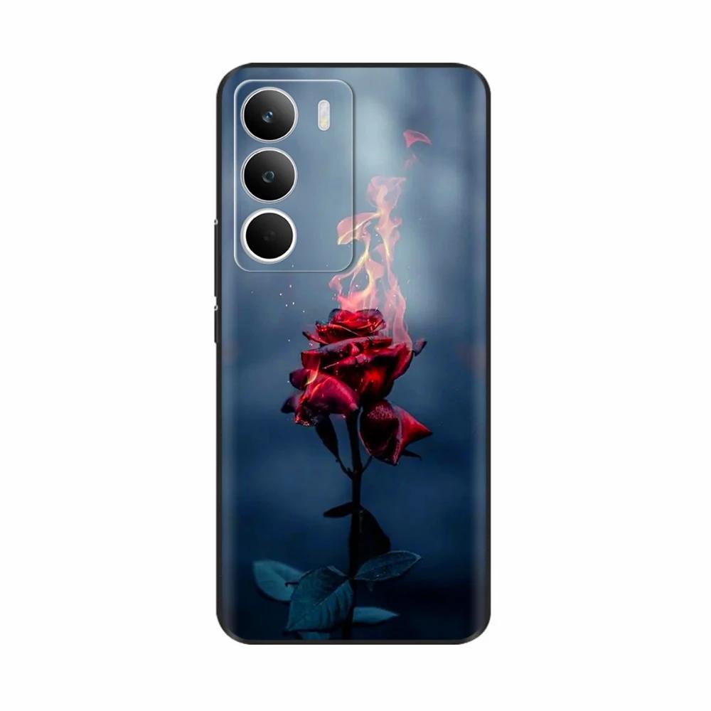For OPPO Realme C71 Case 6.67'' Soft TPU Black Silicone Cartoon Back Cover For Realme C71 C 71 RealmeC71 Cases Shockproof Fundas