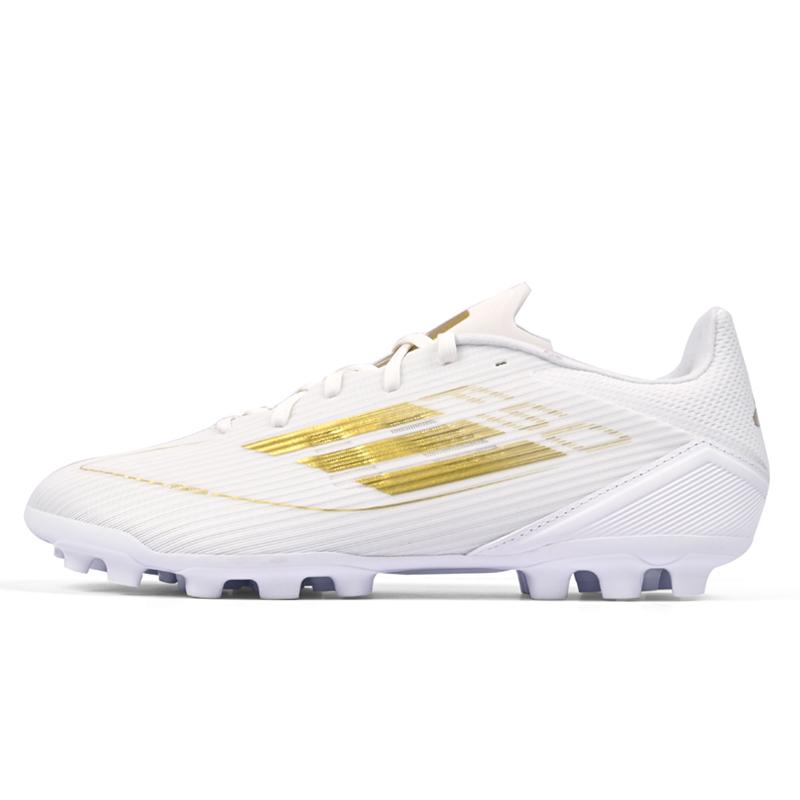 Adidas F50 League Comfortable Versatile Soccer Shoes Unisex Soccer Shoes White Platinum IH5811