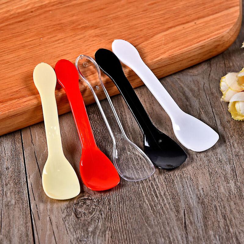 Fanshun Individually Wrapped Disposable Plastic Spoons