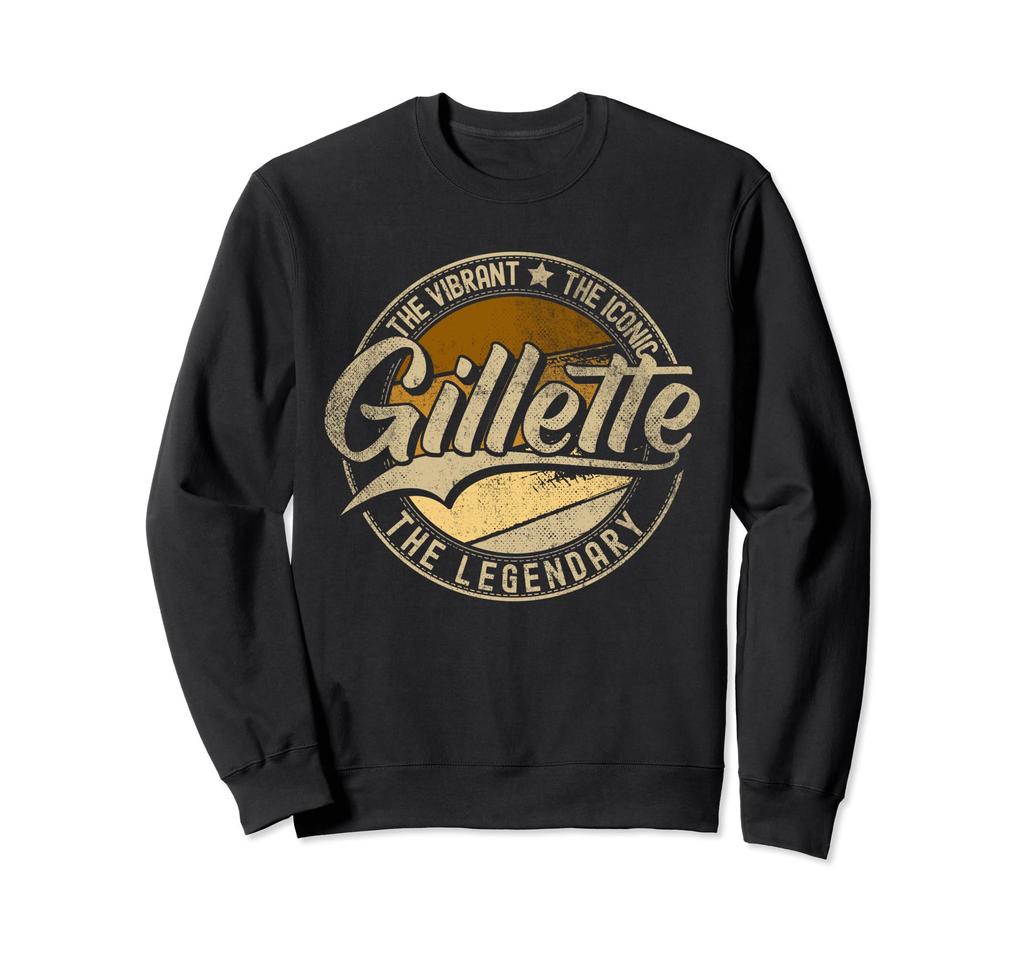 Gillette WY | Wyoming Vintage Distressed Sweatshirt