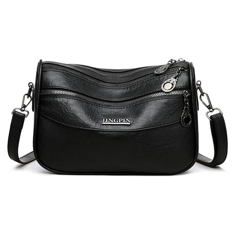 

New women s messenger bag large capacity shoulder bag чорний
