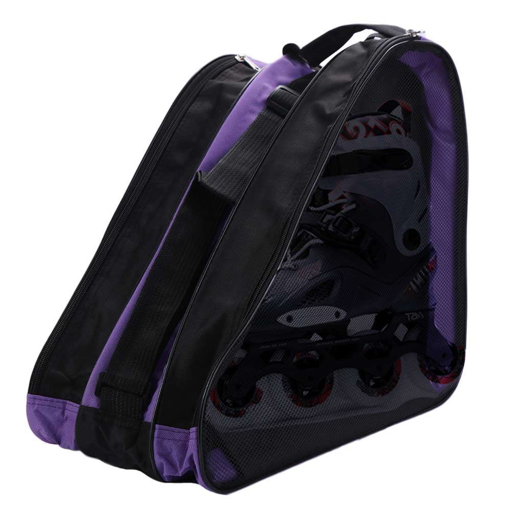 Oxford Cloth Skating Shoes Bag Large Capacity Ice Skating Pouch Roller Skates Bag  Kids Adult