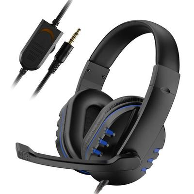 Koptelefoon 3,5 mm Bedrade Gaming Headset Oortelefoons Muziek Voor PS4 Play Station 4 Game PC Chatcomputer Met Microfoon