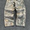 Leaf Print Jeans 2000s USA 2000s Retro Oversized Hip Hop Streetwear Goth Fashion Loose Casual Pants