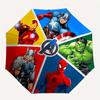 Disney Avengers,Superheroes,Comics Manual Opening and Closing Umbrella, 8-Rib Reinforced Folding Design, Lightweight